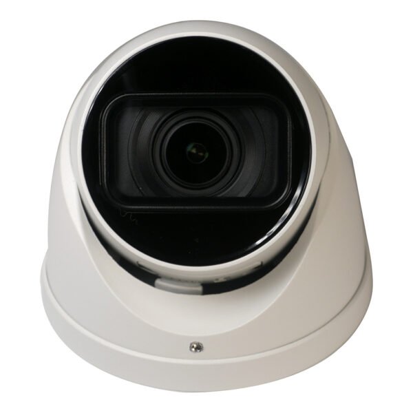 5MP AI Starlight Turret Dome Camera with 2.7-13.5mm Lens & Built-in Mic.